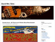 Tablet Screenshot of davidwmsims.com